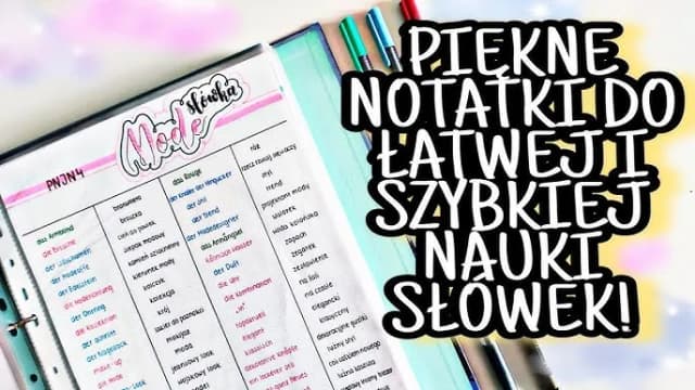 Jak estetycznie prowadzić zeszyt, aby uniknąć chaosu w notatkach Jak estetycznie prowadzić zeszyt, aby uniknąć chaosu w notatkach