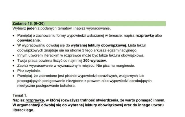 Napisz rozprawkę w której rozważysz czy warto pomagać innym – argumenty i przykłady Napisz rozprawkę w której rozważysz czy warto pomagać innym – argumenty i przykłady