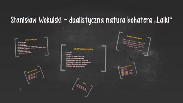 Wokulski: romantyk czy pozytywista? Analiza złożonej postaci w Lalce Wokulski: romantyk czy pozytywista? Analiza złożonej postaci w Lalce